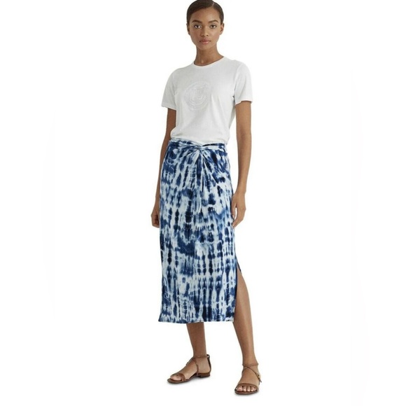 Lauren Ralph Lauren Dresses & Skirts - Lauren Ralph Lauren - Tie-Dye Linen Skirt - Size XL
